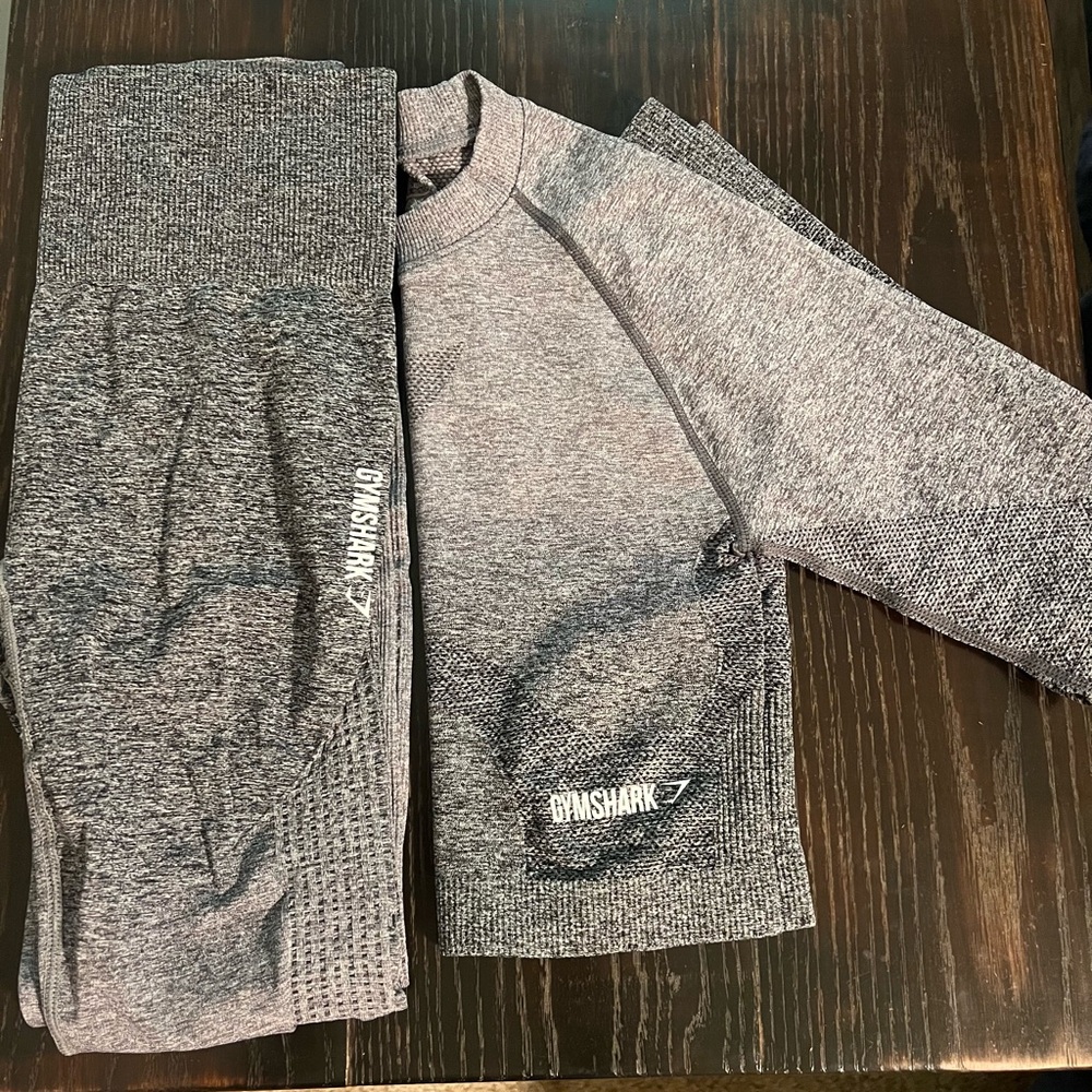 Gymshark Gray Workout Set